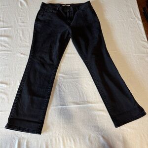 LEVIs 505 Straight Size 32 Classic Black Women's Jeans
